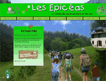 Tablet Screenshot of les-epiceas.org